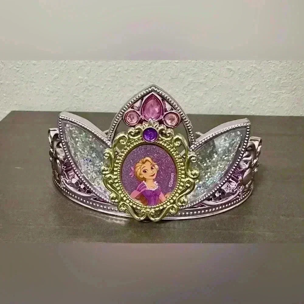 Disney Princess‎ Rapunzel Tiara Crown Glitter Shimmer Toy Kids Costume Accessory